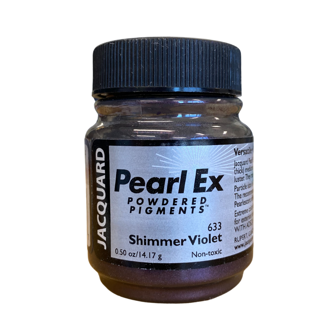 4 oz. Shimmer Violet Pearl Ex Powdered Pigment @ Raw Materials Art